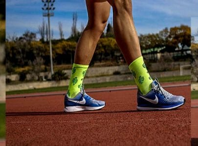 calcetines divertidos para competir en running